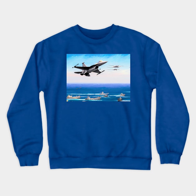 Fleet Patrol Crewneck Sweatshirt by Starbase79